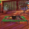 Pet Adobe Elevated Portable Pet Bed Cot-Style 48”x35.5”x9” for Dogs and Small Pets | Indoor/Outdoor (Green) 642010SAI